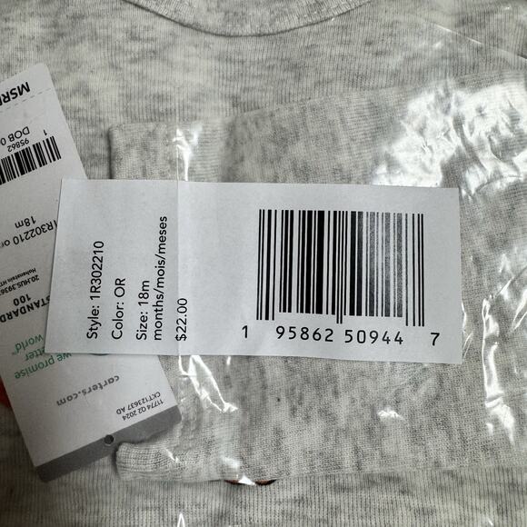 Carters "My First Halloween" Bodysuit and Pants Set Infant Size 18 Months - Picture 3 of 5